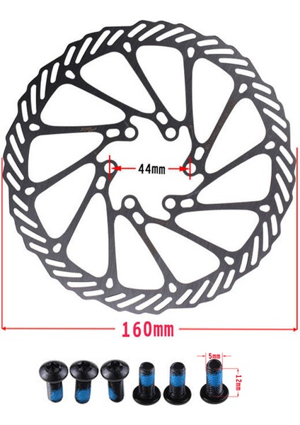 160 mm G3 Stili Bisiklet Fren Rotoru Disk Mekanik Brak Bicicleta Disco Türkçe Ürün Başlığı (Yurt Dışından)