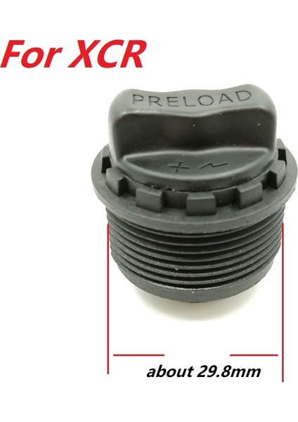 Xcr 29,8 mm Stili Al Suntour Xcr Xcm Xct Ön Çatal Damper Ayarı Ön Yük Düğmesi Omuz Kontrolü Amortisör Tamir Aksesuarları (Yurt Dışından)