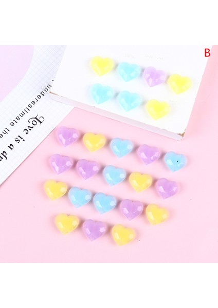 B Tarzı Renkli Plastik Güvenlik Çocuklar Klip Dekorasyon Boncuk Tekerlek Bisiklet Aksesuarları Sevgi Kalp Bisiklet Yuvarlak Çok Renkli Bead Eğlence Şekilli (Yurt Dışından)