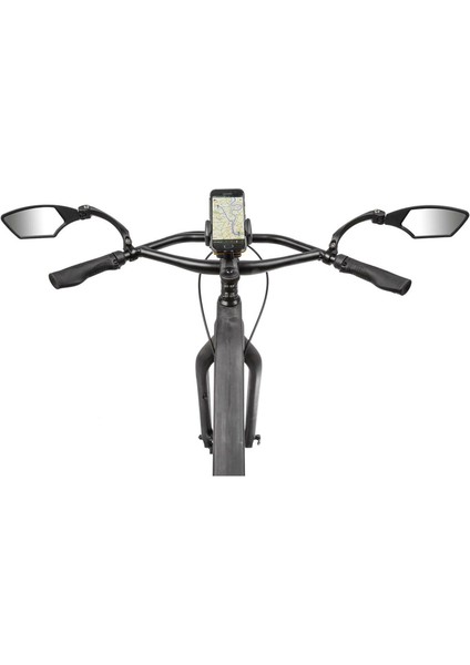 Çelik Sol Tarzı 360 Derece Dönebilen Bisiklet Geniş Açılı Arka Reflektör Ayarlanabilir Scooter E Bisiklet Aynası Bisiklet Direksiyon Arka Görüş Aynası (Yurt Dışından)
