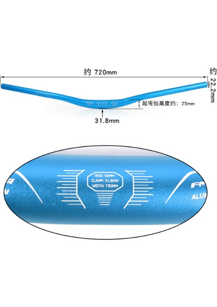 Yeşil 780MM Tarzı Bisiklet Direksiyon Fmf Alüminyum Alaşım Dağ Bisikleti Downhill Mtb Hafif mm Yüksek Xc Am Dh Için Uygun (Yurt Dışından) modelleri