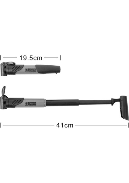 Gri Tarzı 2021 Hava Pompası Top Lastik Pompası Mtb Dağ Bisikleti Pompa Mini Taşınabilir Bisiklet Aksesuarları Mtb Bisiklet Bisiklet Lastiği (Yurt Dışından)