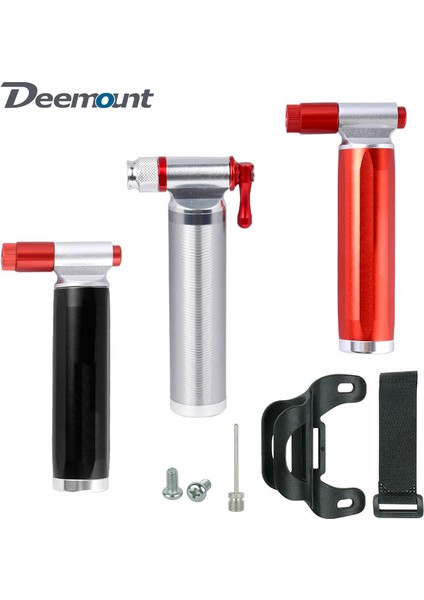 PMP008 T1Z Dişli Stil Deemount Co2 Pompa Nozulu, Konu Olmayan Veya Konu Olan 16GR.KARTUŞLAR Için Uygun, Schrader Presta C-Işlenmiş Anodize Fv Av Pompa. (Yurt Dışından)