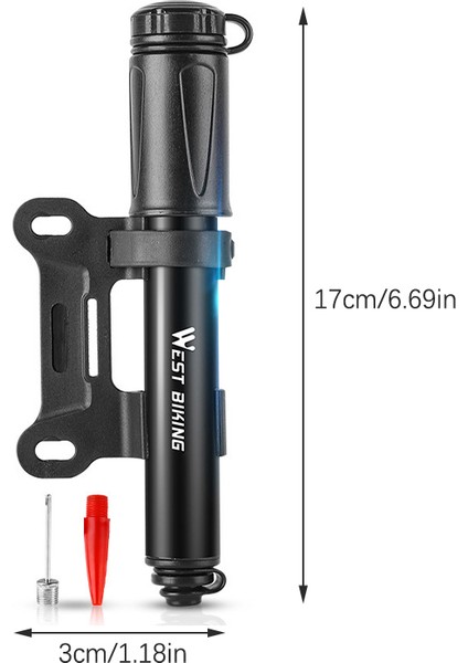 Siyah Stil Mini Bisiklet Pompa Alüminyum Alaşımlı Bisiklet El Pompası Lastik Dolumu Valf Mtb Yol Bisikleti Pompası (Yurt Dışından) modelleri