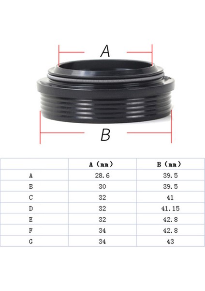 32X41MM Tarzı 2 Adet Bisiklet Fork Toz Contası Toz Sızdırmazlık Yağ Contası Ayarı Mtb Bisiklet Yol Bisikleti Onarım Parçaları Bisiklet Aksesuarı (Yurt Dışından)