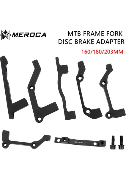 F203MM R180MM Stili Meroca Bisiklet Disk Fren Adaptörü Mtb Disk Fren Dönüştürücü Dağ Bisikleti Braketi Bisiklet Diski Için Bisiklet Kolu Montajı (Yurt Dışından)