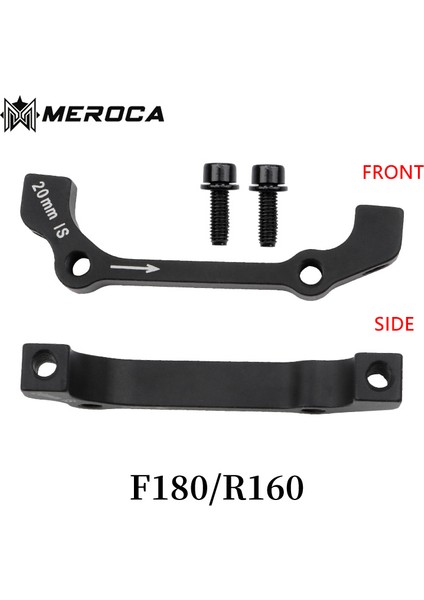 F203MM R180MM Stili Meroca Bisiklet Disk Fren Adaptörü Mtb Disk Fren Dönüştürücü Dağ Bisikleti Braketi Bisiklet Diski Için Bisiklet Kolu Montajı (Yurt Dışından)