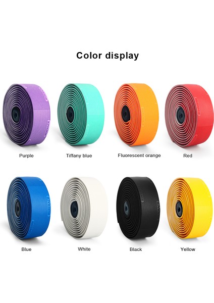 Sarı Stil Yol Bisikleti Direksiyon Bandı Profesyonel Yumuşak Bisiklet Sargı Kayışları Kaymaz Rahat Denge Bisiklet Direksiyon Bandı Uç Tapası (Yurt Dışından) modelleri