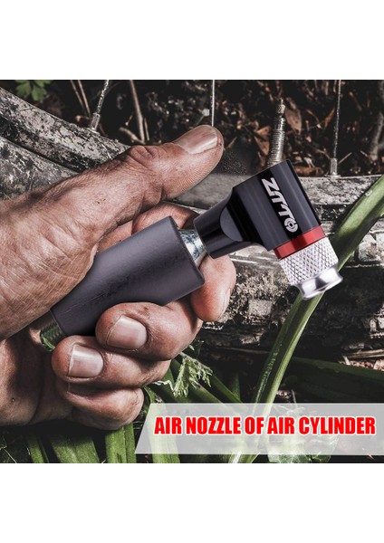 Mtb Bisiklet Co2 Inflator Bisiklet Lastik Pompası Kılıf ile Değiştirme Kartuşu Dahil Değil Hızlı Inflator Bisiklet Onarım Araçları (Yurt Dışından)