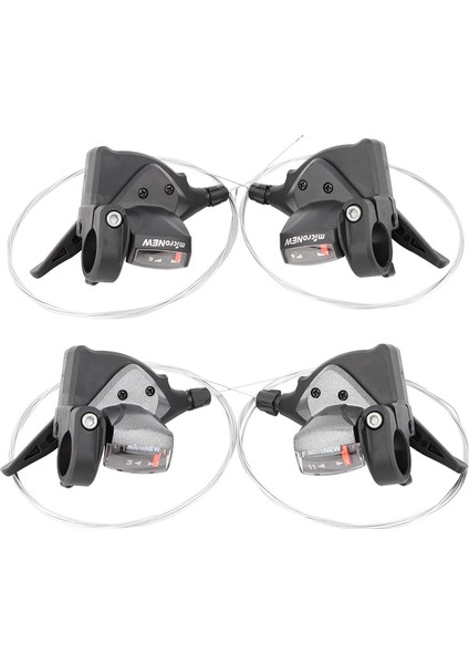 3x9 S Tarzı Dağ Bisikleti Vites Kolu 3xs Mtb Bisiklet Aktarıcı Kontrolcüsü M310 Sol & Sağ Kablo ile - Türkçe (Yurt Dışından) fiyatları