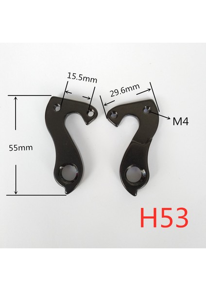 WGH007P1 Tarzı Pinarello Prince Dogma Norco Valence F8 F10 Focus Author Için Bisiklet Arka Aktarıcı Askı Vites Askı Dropout - 1 Adet (Yurt Dışından)