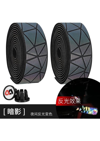 Aurora Rengi Stili G589 Otoyol Bisikleti Direksiyon Kolu Askı Reflektif Gradyanlar Aurora Dayanıklı ve Nefes Alabilen Bisiklet Aksesuarları (Yurt Dışından) modelleri