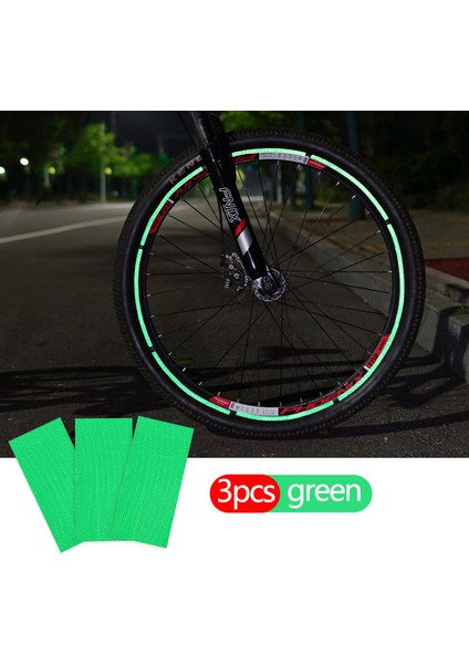 J Tarzı Wasafire Bisiklet Tekerlek Yansıtıcı Şerit Floresan Mtb Bisiklet Reflektif Sticker Bisiklet Için Yansıtıcı Şerit Bisiklet Uyarı Şeridi (Yurt Dışından)
