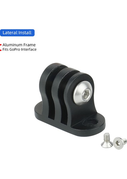 Yan Adaptör Stili Bisiklet Bilgisayarı Uzatmalı Ön Standı Direksiyon Montajı Kamera Braketi Adaptörü Goprogarminbrytonwahoo Uyumlu (Yurt Dışından)