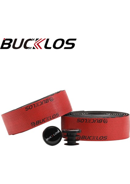 Kırmızı Stil Bucklos Yumuşak Yol Bisikleti Direksiyon Bandı Renkli Dayanıklı Tutma Kolu Askısı Rahat Kavrama Bantları Bisiklet Aksesuarları (Yurt Dışından)