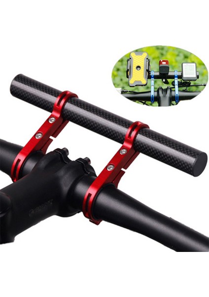 Model2 Mavi Karbon Tarzı Bisiklet Sele Direği Uzatma Kolu Far Tutucu Bilgisayar Askısı Karbon Fiber Destek Uzatıcı (Yurt Dışından) fiyatları