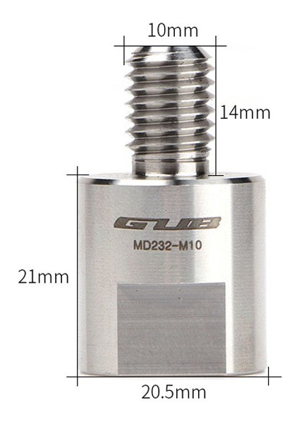 M10 Tarzı Gub 1 Parça Bisiklet Ayna Adaptörü Evrensel Motosiklet Bisiklet Arka Görüş Aynası Adaptörü Civata Çelik Metal (Yurt Dışından) fırsatları