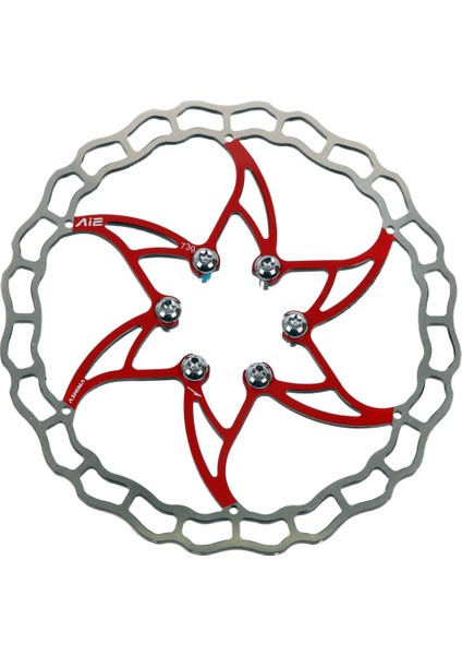 140MM Siyah Tarzı Ashıma Mtb Dağ Bisikleti Rotor Paslanmaz Süper Hafif Disk Fren Aro Civatalar Rotor (Yurt Dışından)
