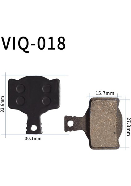 No.21 Stili 1 Çift Bisiklet Fren Pedleri Reçine Yarı Metal Sürtünme Direnci Bisiklet Disk Fren Bisiklet Reçine Disk Freni Sürüş Aksesuarları (Yurt Dışından)