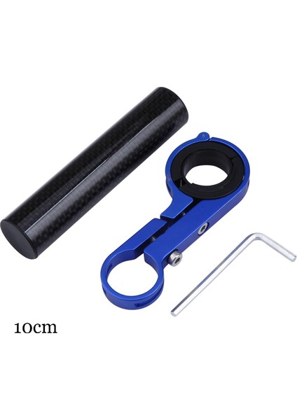 10CM Karbon Mavisi Tarzı 20CM Karbon Tüp Bisiklet Direksiyon Genişletici Montaj Dağ Mtb Bisiklet Bisiklet Işık Tutucu Flaş Işık Tutucu Bisiklet Araçları (Yurt Dışından)