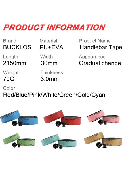 Yeşil Stil Bucklos Yumuşak Yol Bisikleti Direksiyon Bandı Renkli Dayanıklı Tutma Kolu Askısı Rahat Kavrama Bantları Bisiklet Aksesuarları (Yurt Dışından) fiyatları