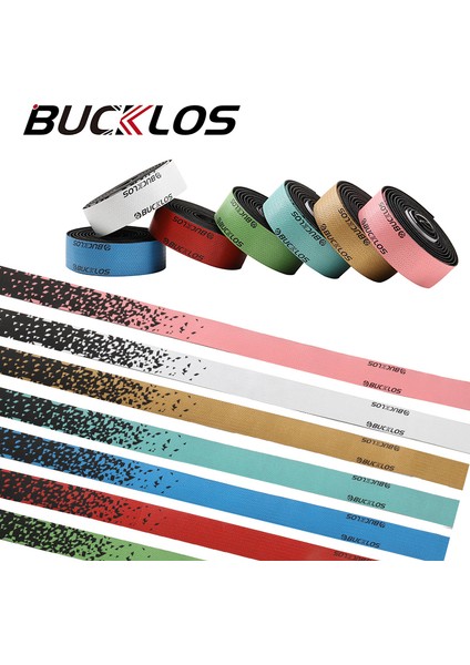 Yeşil Stil Bucklos Yumuşak Yol Bisikleti Direksiyon Bandı Renkli Dayanıklı Tutma Kolu Askısı Rahat Kavrama Bantları Bisiklet Aksesuarları (Yurt Dışından) indirimleri