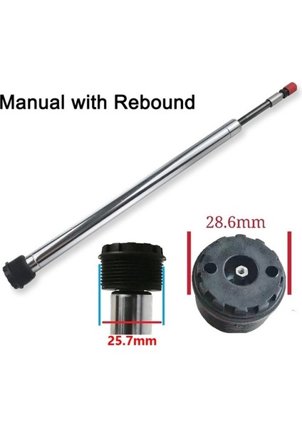 Omuz 28.6mm Tarzı 1 Adet Bisiklet Bisiklet Ön Çatal Yaylı Indirme Kartuşu Yağ Pompası Omuz Hattı Kontrolü Bisiklet Aksesuarları (Yurt Dışından)