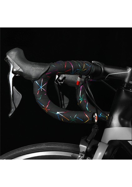 Mavi Stil Renkli Çizgi Bağlama Pu Kaymaz Sürüş Tutacağı ile Yol Araba Yarışı Kolu ve Sürüş Aksesuarları (Yurt Dışından) modelleri