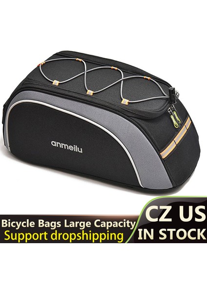 Kumral Stili 8l Bisiklet Çantaları Büyük Kapasiteli Su Geçirmez Bisiklet Çantası Dağ Bisikleti Sele Rafı Bagaj Taşıyıcı Bisiklet Çantası (Yurt Dışından) modelleri