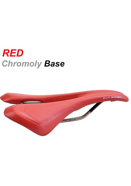 Kırmızı Crmo -143 Stili Body Geometry Dağ Yol Bisikleti Koltuk Yastığı Krom Molibden Titanyum Raylı Pu Deri Konforlu Mtb Katlanır Bisiklet Arka Koltuk (Yurt Dışından)