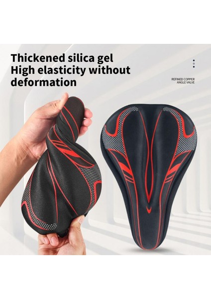 No.3 Tarzı 3D Yumuşak Kalınlaştırılmış Bisiklet Koltuğu Mtb Bisiklet Sele Kılıfı Yastık Rahat Bisiklet Koltuğu Mat Bisiklet Bisiklet Aksesuarları (Yurt Dışından)