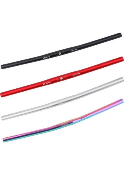 Kırmızı 580MM Tarzı Dayanıklı Düz Saplı Katlanabilir Litepro Bisiklet Direksiyonu Sabit Dağ Bisikleti Direksiyonu Açık Hava Sürüşü Universal (Yurt Dışından) modelleri