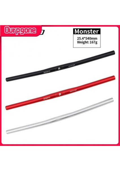 Kırmızı 580MM Tarzı Dayanıklı Düz Saplı Katlanabilir Litepro Bisiklet Direksiyonu Sabit Dağ Bisikleti Direksiyonu Açık Hava Sürüşü Universal (Yurt Dışından) indirimleri