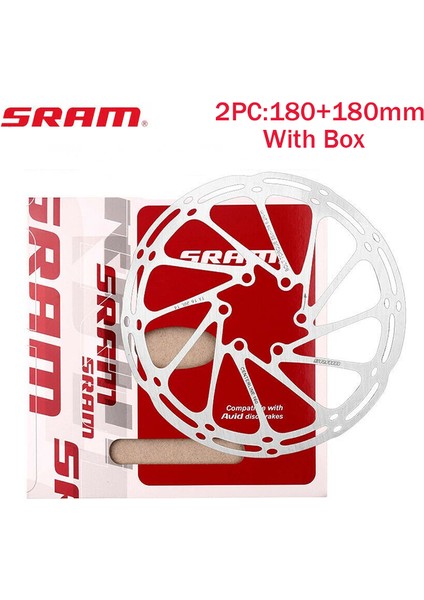 2 Adet 180-180MM Tarzı Sram Centerline Bisiklet Fren Diski mm Mtb Disk Fren Rotoru Yol Dağ Bisikleti Hidrolik Fren Rotoru Bisiklet Diski Parçaları (Yurt Dışından)