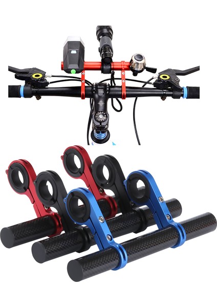 Mavi 10CM Tarzı 1 Adet Alüminyum Alaşım Bisiklet Direksiyon Uzatıcısı Moda Çift Tüp Braketi Lamba Montaj Bisiklet Ekstra Depolama Alanı Aksesuarları (Yurt Dışından) fiyatları