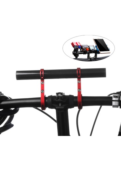 Mavi 10CM Tarzı 1 Adet Alüminyum Alaşım Bisiklet Direksiyon Uzatıcısı Moda Çift Tüp Braketi Lamba Montaj Bisiklet Ekstra Depolama Alanı Aksesuarları (Yurt Dışından) fırsatları