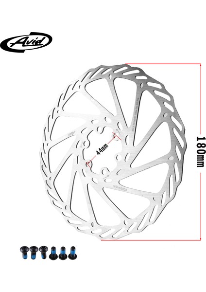 G3 Bir 203 mm Stili 1 Parça Avıd G3 Bisiklet Rotorları Dağ Bisikleti Yol Mtb Disk Fren Rotoru Vida ile Hidrolik Disk Fren Aracı (Yurt Dışından)