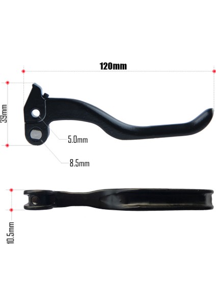 103MM Tarzı Iyi Tat Xod Kolu Tamir Parçaları Bisiklet Dağ E-Bisiklet Elektrikli Scooter Mtb Hidrolik Fren Aksesuarları Alüminyum Alaşımlı (Yurt Dışından)