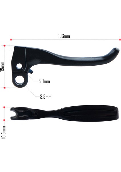 103MM Tarzı Iyi Tat Xod Kolu Tamir Parçaları Bisiklet Dağ E-Bisiklet Elektrikli Scooter Mtb Hidrolik Fren Aksesuarları Alüminyum Alaşımlı (Yurt Dışından)