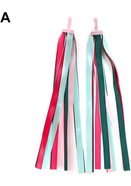 Bir Stil Bisiklet Için 1 Çift Güzel Üç Tekerlekli Fırfır Basit Kurulum Çevre Dostu Koku Yok Direksiyon Kıvılcımları (Yurt Dışından)