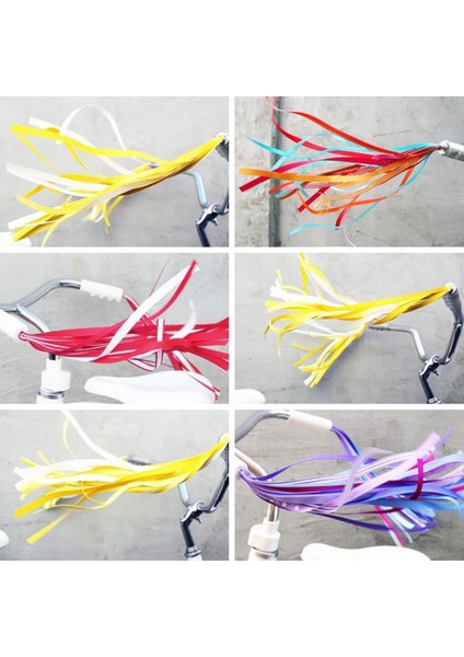 Bir Stil Bisiklet Için 1 Çift Güzel Üç Tekerlekli Fırfır Basit Kurulum Çevre Dostu Koku Yok Direksiyon Kıvılcımları (Yurt Dışından) fırsatları