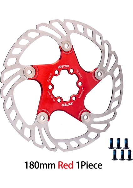 Kırmızı 180MM Tarzı Ztto Yeni Dh Fren Yüzen Rotor mm Mtb Bisiklet Hidrolik Fren Paslanmaz Çelik Dağ Yol Bisikleti Parçaları (Yurt Dışından)