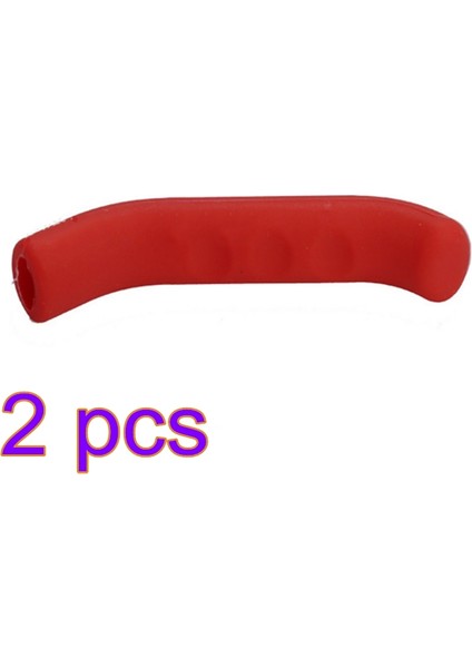 Kırmızı Stil 1 Çift Bisiklet Fren Kolu Kılıfı Bisiklet Frenleri Silikon Kılıf Evrensel Tip Fren Kolu Koruma Kapakları Bisiklet Aksesuarı (Yurt Dışından)