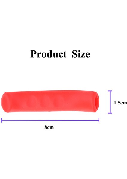 Kırmızı Stil 1 Çift Bisiklet Fren Kolu Kılıfı Bisiklet Frenleri Silikon Kılıf Evrensel Tip Fren Kolu Koruma Kapakları Bisiklet Aksesuarı (Yurt Dışından) indirimleri