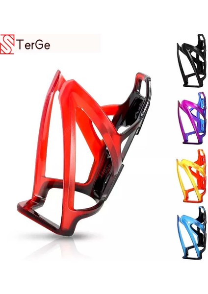 Kırmızı Sarı-1pc Tarzı Hafif Bisiklet Şişe Tutucu Mtb Su Bardağı Kafesi Kettle Askısı Dağ Bisikleti Içme Şişesi Tutucuları Bisiklet Aksesuarları (Yurt Dışından)