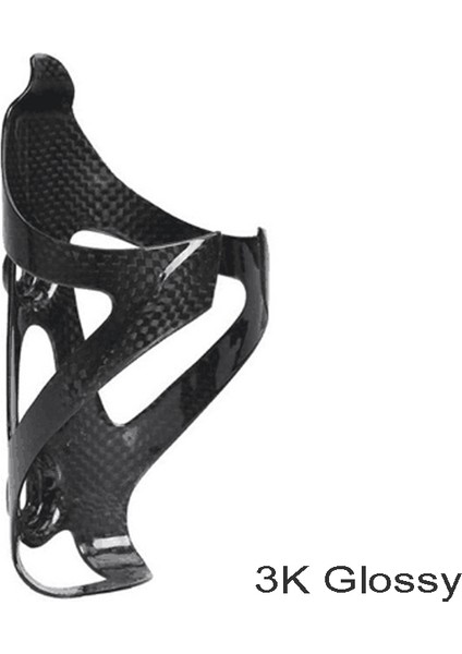 Parlakx1 Stili No Logo Karbon Su Şişesi Kafesi Dağ Bisikleti Bisiklet Şişe Tutucu Ultra-Hafif 20G Bisiklet Şişe Tutucusu 3k Karbon Şişe Kafası (Yurt Dışından)