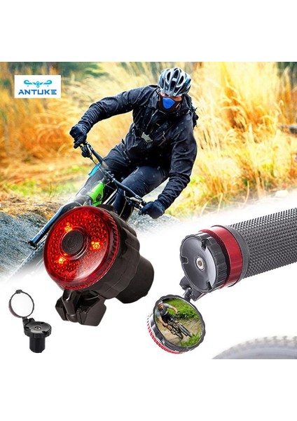 1 Adet Tarzı Taşınabilir Bisiklet Aynası Bisiklet Mini Ayarlanabilir Direksiyon Ucu Ayna Döner Geniş Açı Mtb Yol Bisikleti Bisiklet Aksesuarları (Yurt Dışından)
