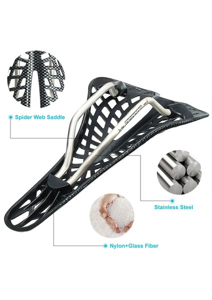 Sarı Stil Dağ Yolu Koltuk Selesi Karbon Fiber Yarış Bisikleti Sürme Hollow Koltuklar Bisiklet Bisiklet Parçaları Mtb Bisiklet Ekipmanları (Yurt Dışından)