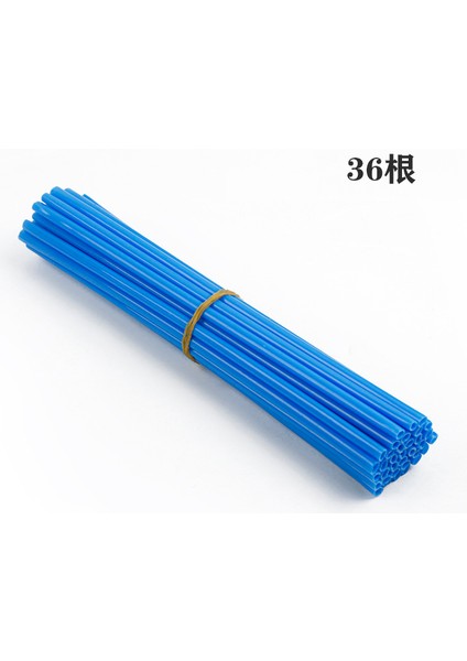 Soluk Mavi Tarzı Evrensel Motosiklet Tekerlek Jant Konuş Kılıfı Kapak Sarar Tüpler Dekor Koruyucu Kiti (Yurt Dışından)