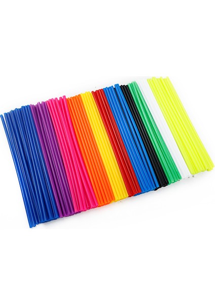 Soluk Mavi Tarzı Evrensel Motosiklet Tekerlek Jant Konuş Kılıfı Kapak Sarar Tüpler Dekor Koruyucu Kiti (Yurt Dışından) fiyatları